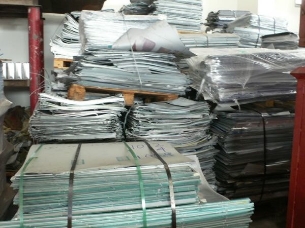 Aluminium Lithographic Sheets Scrap